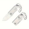 Small steel cannon mini knife: sharp and durable, compact and easy to carry and store, multi-functional design