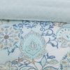 8 Piece Cotton Floral Printed Reversible Comforter Set