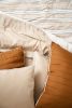 Omne Sleep 4-Piece Khaki Bamboo Twin Hypoallergenic Sheet Set