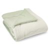 HGTV Cooling Throw Blanket Quietude Stripe 50 x 70 inches