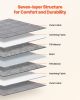 Weighted Blanket 25lb 88 x 104" King Size Cooling Breathable Heavy Blanket