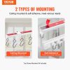 VEVOR Ceiling Curtain Track Set 9.9 FT/3 Meter Self Adhesive Room Divider White