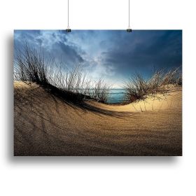 Dunes Canvas Print or Poster (Type: Standard Framed Canvas Print, size: 28" x 20" / 70cm x 50cm (approx))
