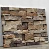 Stone wall texture Canvas Print or Poster