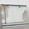Aged street wall background Canvas Print or Poster